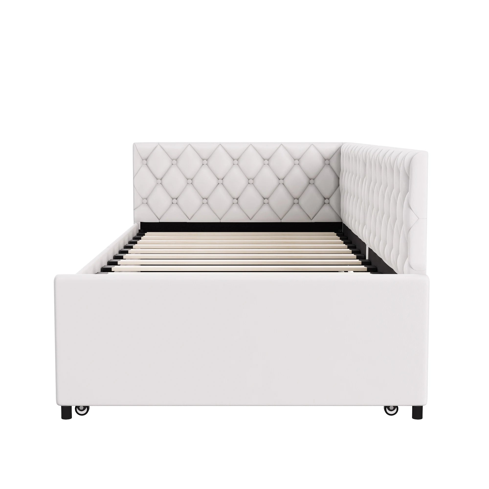 Daybed Convertible Anajqaqia Velours 90x200cm – Élégance & Polyvalence pour Chambre d'Amis