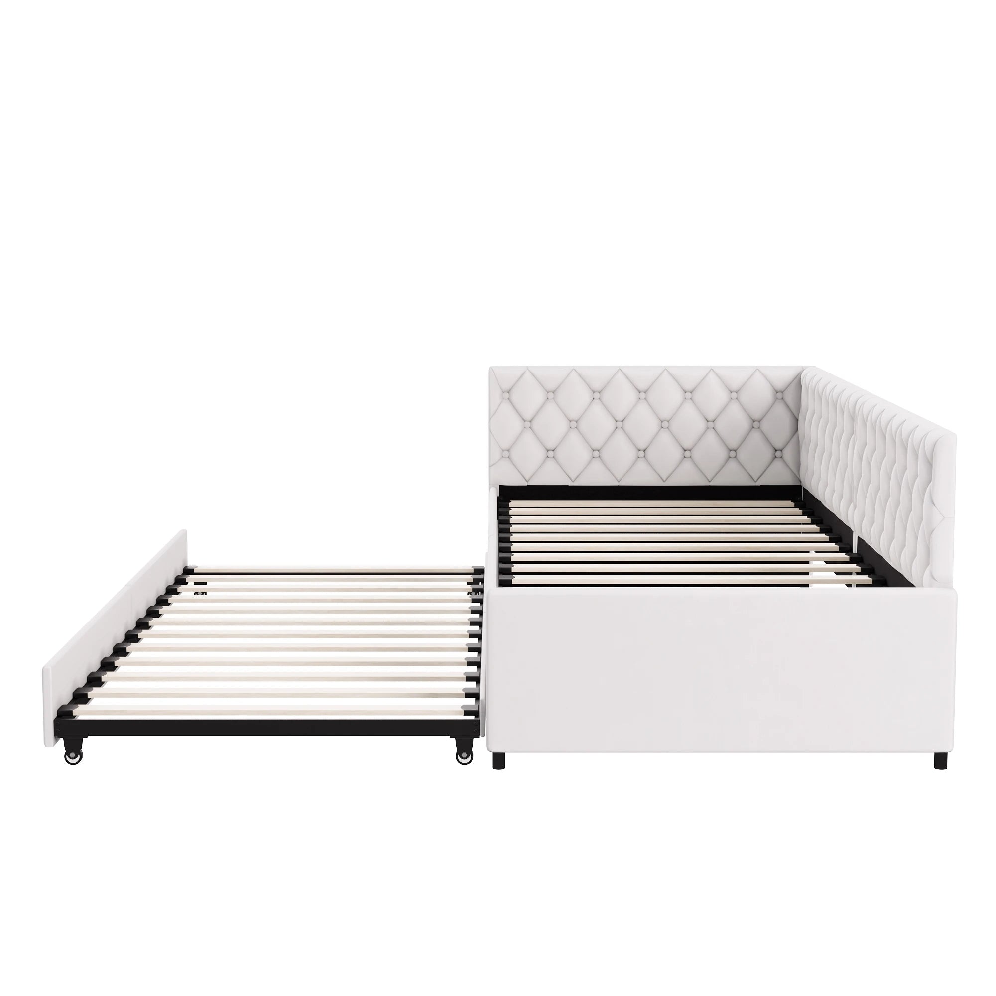 Daybed Convertible Anajqaqia Velours 90x200cm – Élégance & Polyvalence pour Chambre d'Amis