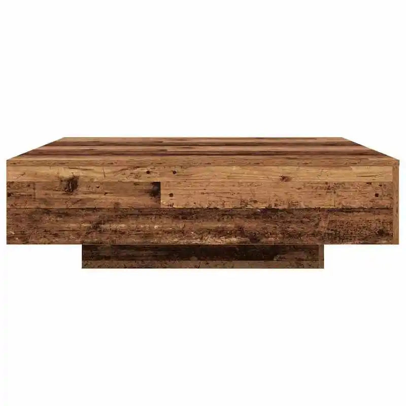 Table Basse LED RGB Ajustable en Bois – Ambiance Lumineuse Personnalisable pour Salon Moderne
