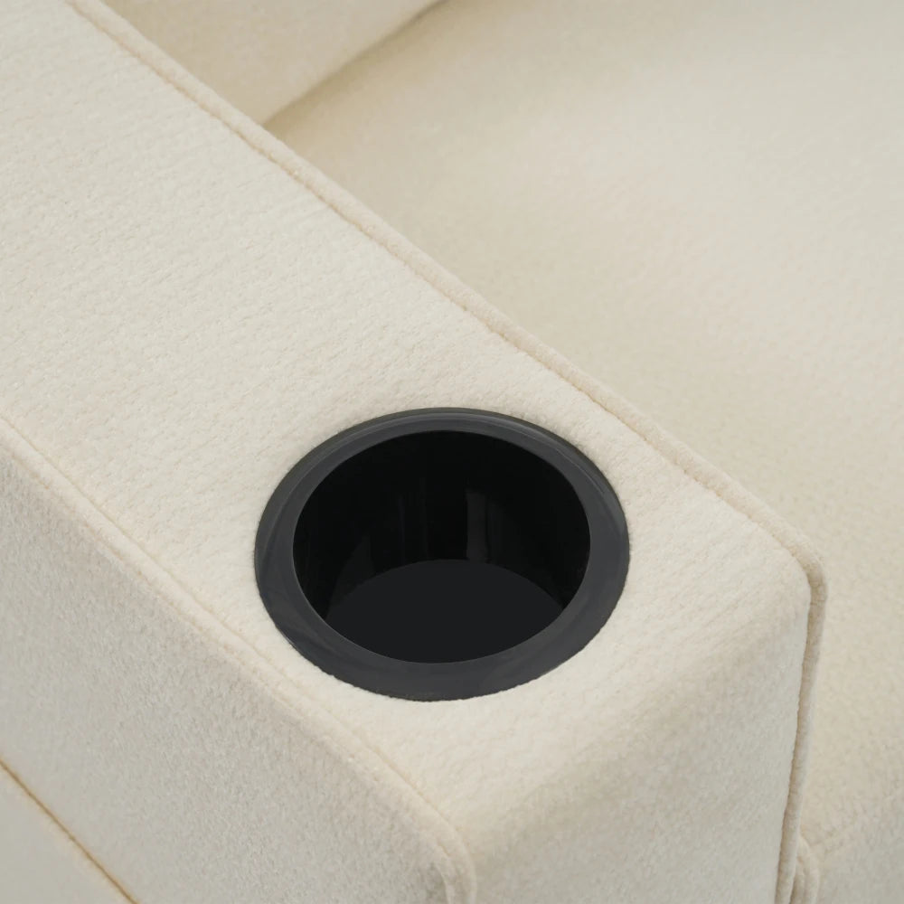 Canapé-Lit Pliant PINGGO Multifonction avec Rangement, USB & Porte-Gobelet – Gain de Place