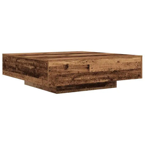 Table Basse en Bois LED RGB Ajustable – Ambiance Lumineuse Personnalisable