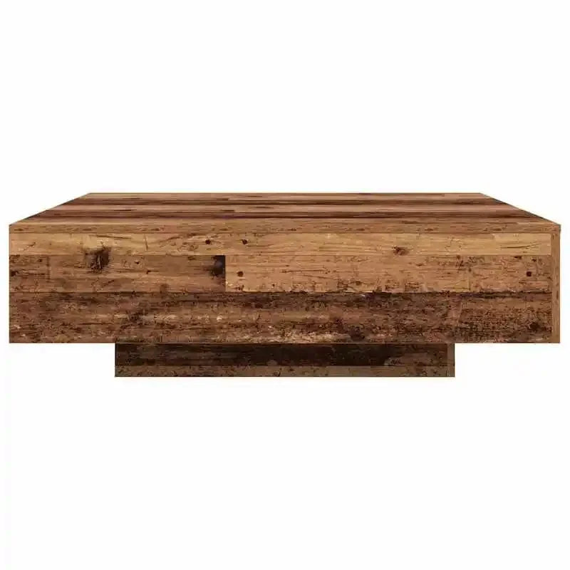 Table Basse LED RGB Ajustable en Bois – Ambiance Lumineuse Personnalisable pour Salon Moderne